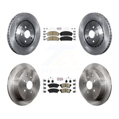 Transit Auto K8A-102739 Disc Brake Kit for 2010-2020 Toyota Highlander, Toyota Sienna, Lexus RX350 & more - Front and Rear product image
