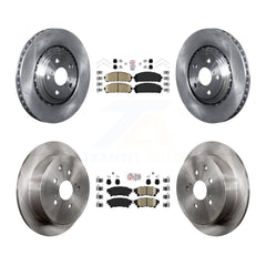Transit Auto K8A-102741 Disc Brake Kit for 2010-2020 Toyota Highlander, Toyota Sienna, Lexus RX350 & more - Front and Rear product image