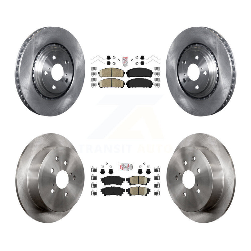 Transit Auto K8A-102741 Disc Brake Kit for 2010-2020 Toyota Highlander, Toyota Sienna, Lexus RX350 & more - Front and Rear product image