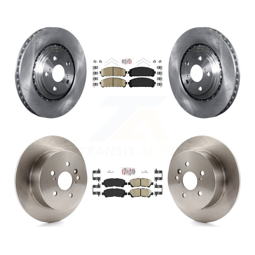 Transit Auto K8A-102742 Disc Brake Kit for 2008-2013 Toyota Highlander - Front and Rear product image