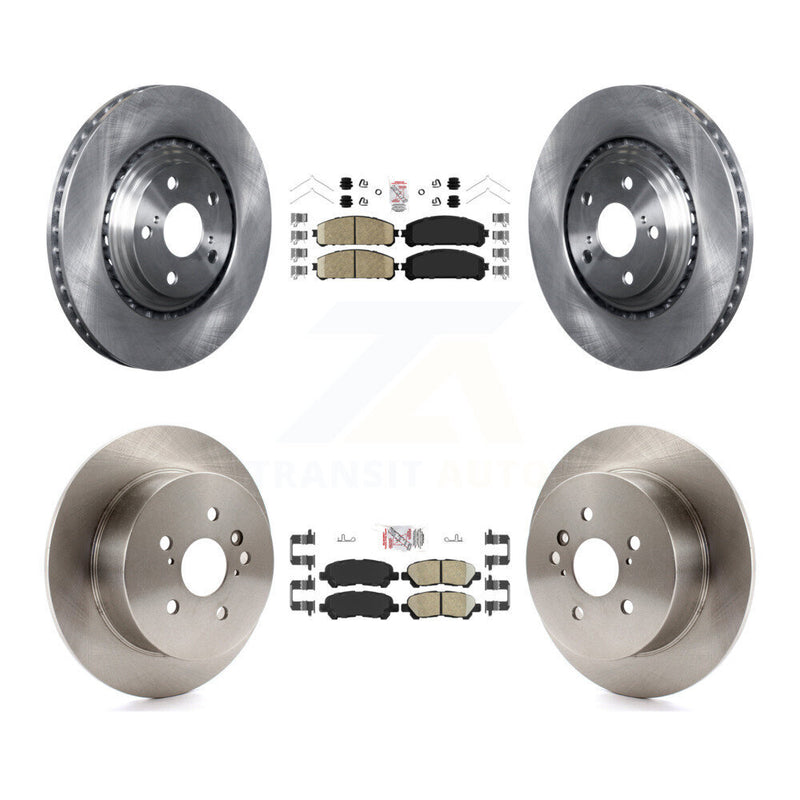 Transit Auto K8A-102743 Disc Brake Kit for 2008-2013 Toyota Highlander - Front and Rear product image