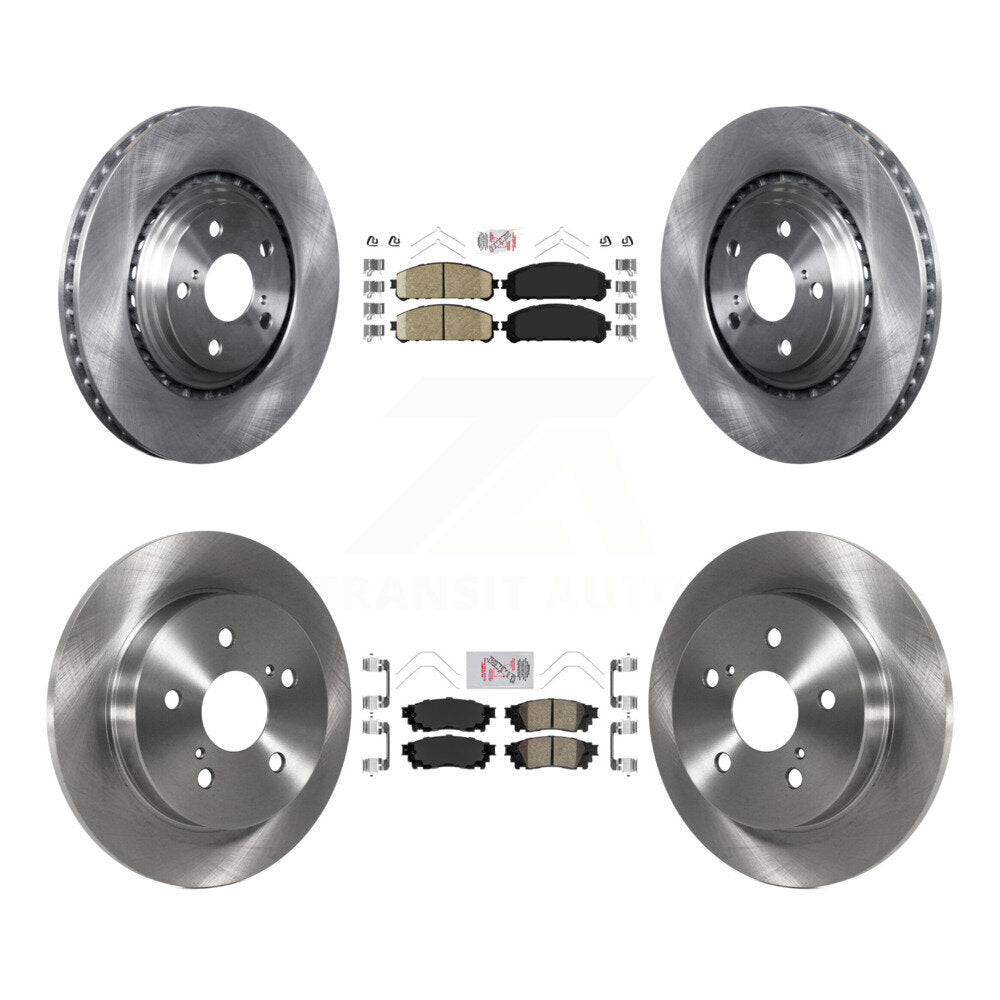 Transit Auto K8A-102748 Disc Brake Kit for 2015-2021 Lexus NX300, Lexus NX200t, Lexus NX300h - Front and Rear product image