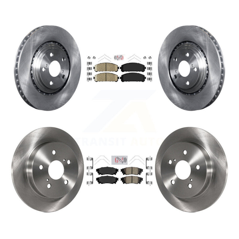 Transit Auto K8A-102748 Disc Brake Kit for 2015-2021 Lexus NX300, Lexus NX200t, Lexus NX300h - Front and Rear product image