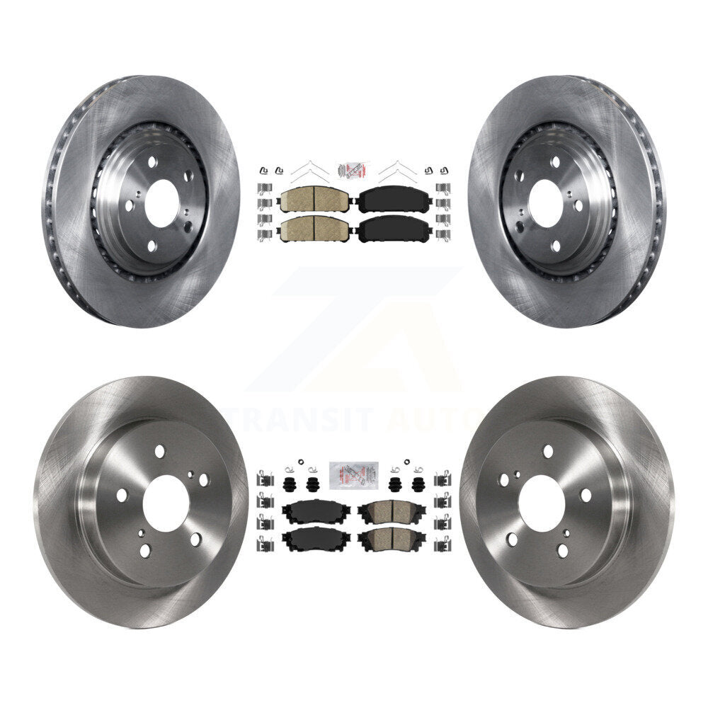Transit Auto K8A-102749 Disc Brake Kit for 2015-2021 Lexus NX300, Lexus NX200t, Lexus NX300h - Front and Rear product image