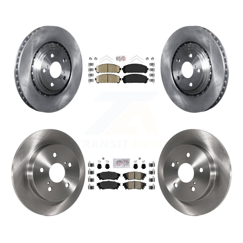 Transit Auto K8A-102749 Disc Brake Kit for 2015-2021 Lexus NX300, Lexus NX200t, Lexus NX300h - Front and Rear product image