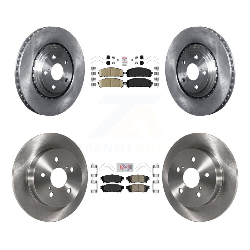 Transit Auto K8A-102750 Disc Brake Kit for 2015-2021 Lexus NX300, Lexus NX200t, Lexus NX300h - Front and Rear product image