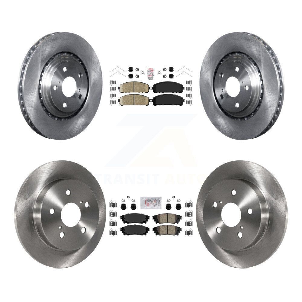 Transit Auto K8A-102751 Disc Brake Kit for 2015-2021 Lexus NX300, Lexus NX200t, Lexus NX300h - Front and Rear product image
