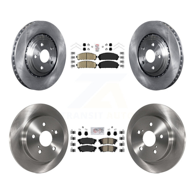 Transit Auto K8A-102751 Disc Brake Kit for 2015-2021 Lexus NX300, Lexus NX200t, Lexus NX300h - Front and Rear product image
