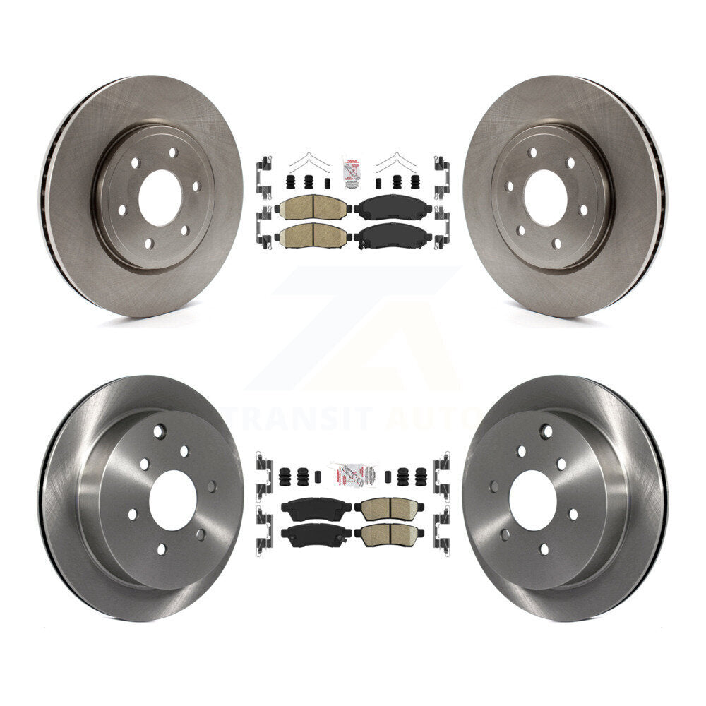 Transit Auto K8A-102753 Disc Brake Kit for 2005-2023 Nissan Frontier, Suzuki Equator, Nissan Xterra - Front and Rear product image