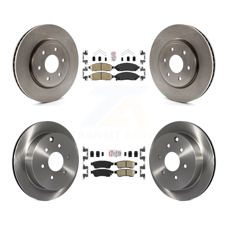 Transit Auto K8A-102753 Disc Brake Kit for 2005-2023 Nissan Frontier, Suzuki Equator, Nissan Xterra - Front and Rear product image