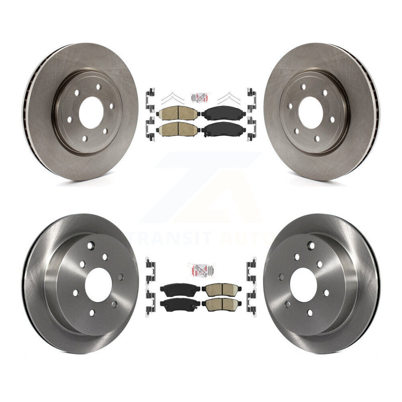 Transit Auto K8A-102754 Disc Brake Kit for 2005-2023 Nissan Frontier, Suzuki Equator, Nissan Xterra - Front and Rear product image