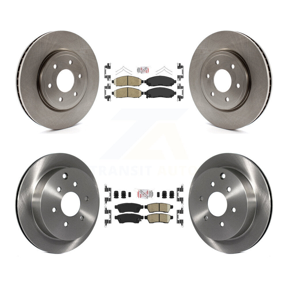 Transit Auto K8A-102755 Disc Brake Kit for 2005-2023 Nissan Frontier, Suzuki Equator, Nissan Xterra - Front and Rear product image