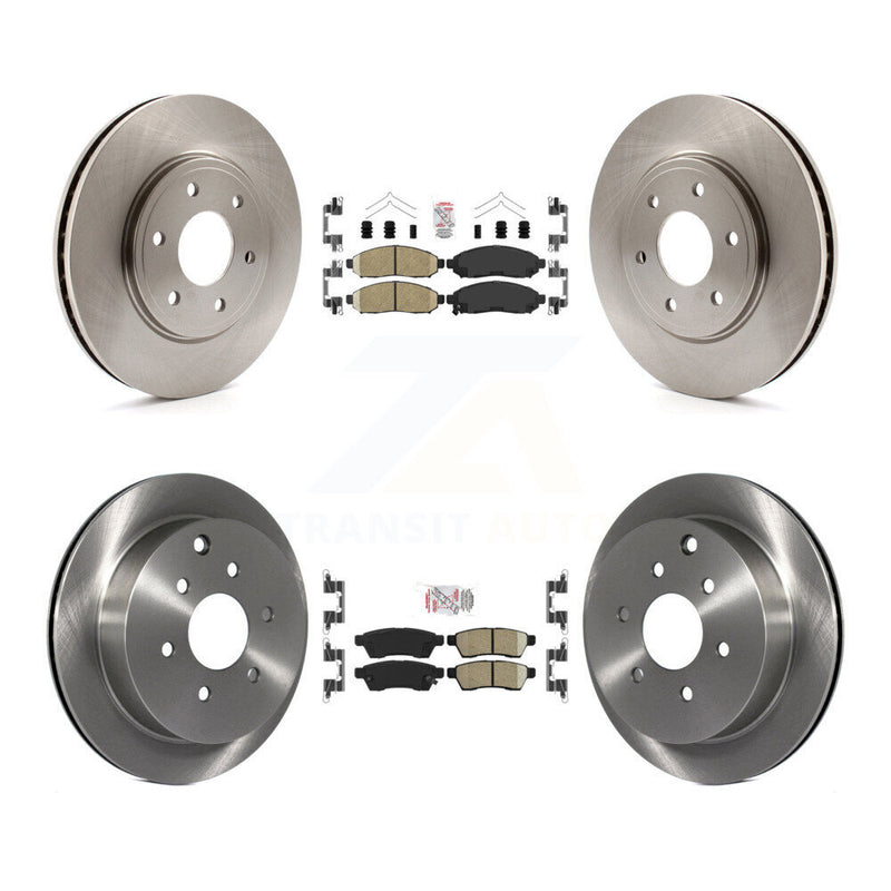 Transit Auto K8A-102756 Disc Brake Kit for 2005-2019 Suzuki Equator, Nissan Frontier - Front and Rear product image