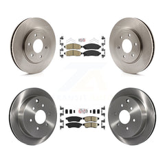 Transit Auto K8A-102759 Disc Brake Kit for 2005-2019 Suzuki Equator, Nissan Frontier - Front and Rear product image