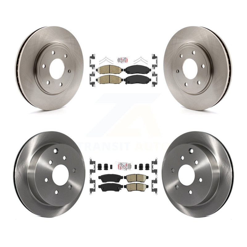 Transit Auto K8A-102759 Disc Brake Kit for 2005-2019 Suzuki Equator, Nissan Frontier - Front and Rear product image