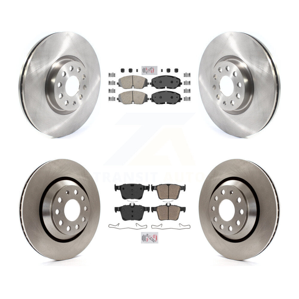 Transit Auto K8A-102765 Disc Brake Kit for 2018-2023 Volkswagen Atlas - Front and Rear product image