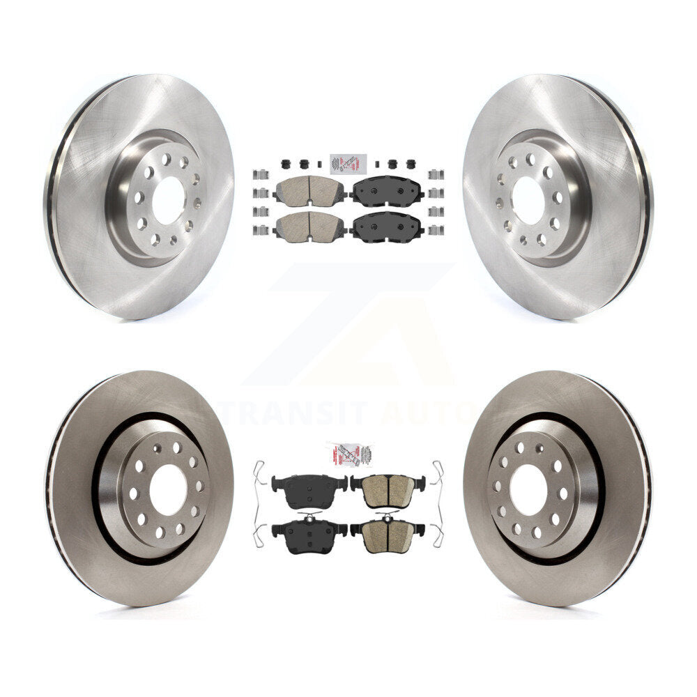 Transit Auto K8A-102767 Disc Brake Kit for 2018-2024 Volkswagen Atlas, Volkswagen Atlas Cross Sport - Front and Rear product image