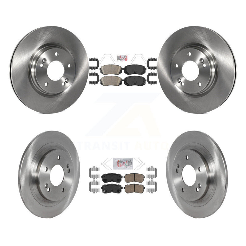 Transit Auto K8A-102815 Disc Brake Kit for 2018-2024 Hyundai Kona, Kia Seltos - Front and Rear product image