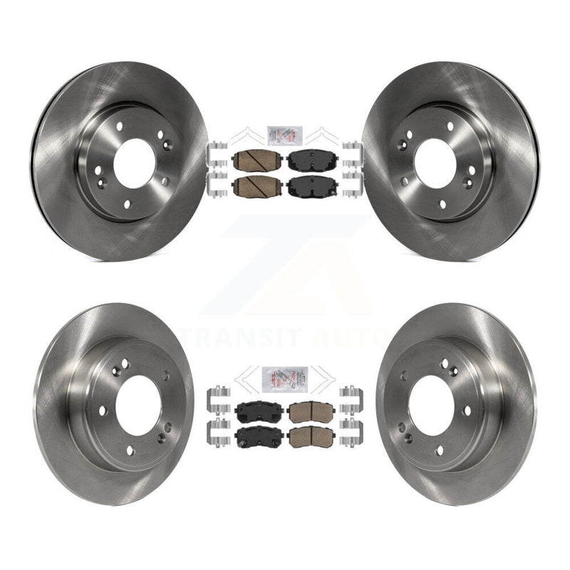Transit Auto K8A-102817 Disc Brake Kit for 2018-2023 Hyundai Kona, Kia Seltos - Front and Rear product image
