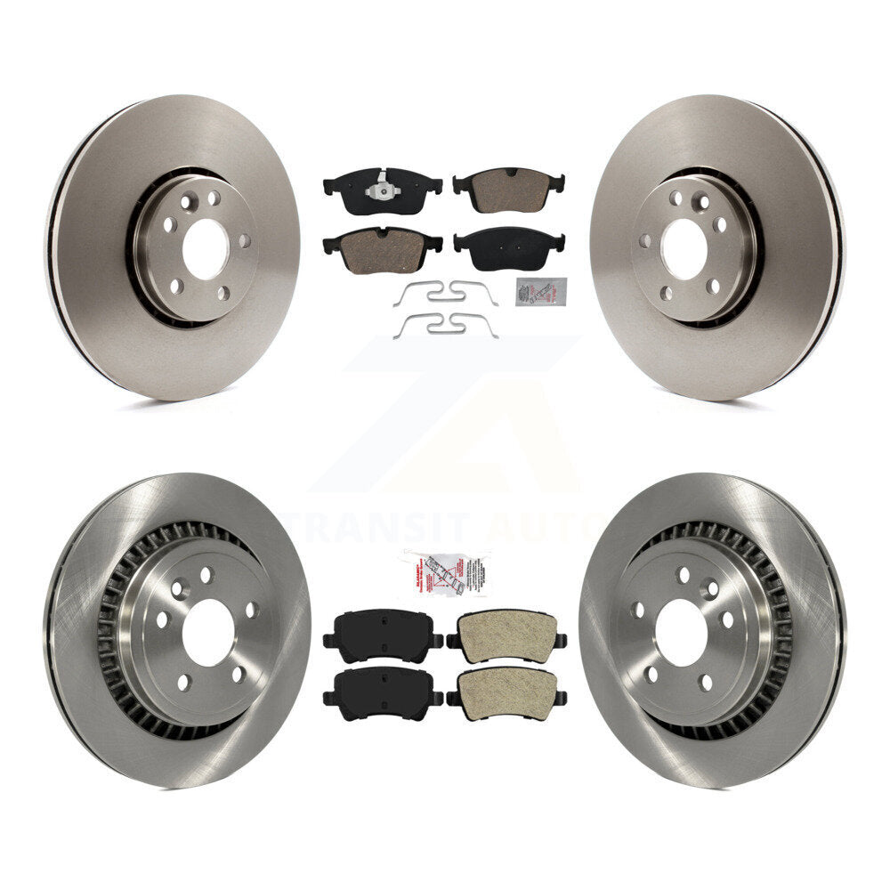 Transit Auto K8A-102830 Disc Brake Kit for 2017 Volvo XC60 - Front and Rear product image