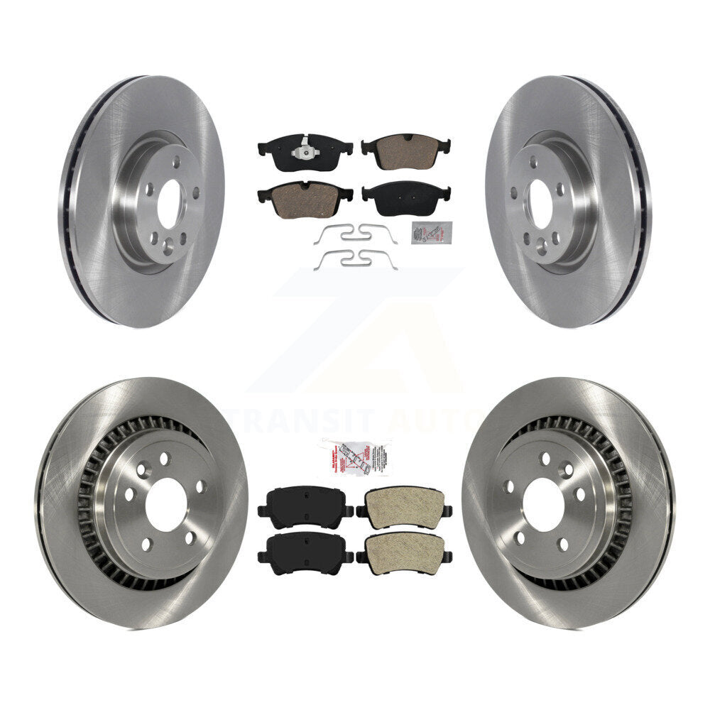 Transit Auto K8A-102831 Disc Brake Kit for 2016-2017 Volvo XC60 - Front and Rear product image