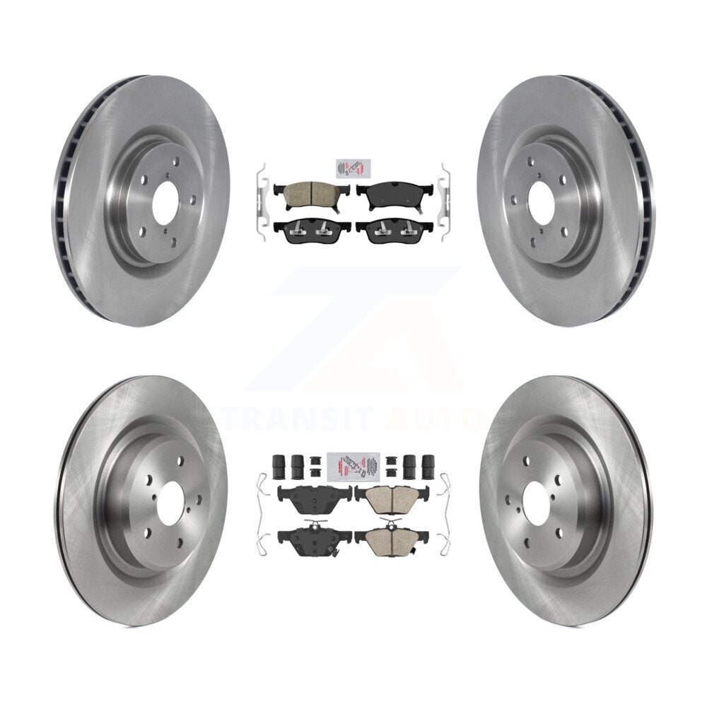 Transit Auto K8A-102847 Disc Brake Kit for 2019-2024 Subaru Ascent - Front and Rear product image