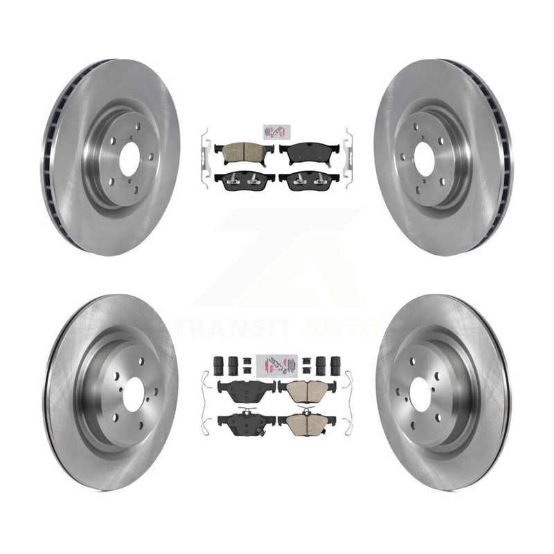 Transit Auto K8A-102847 Disc Brake Kit for 2019-2024 Subaru Ascent - Front and Rear product image