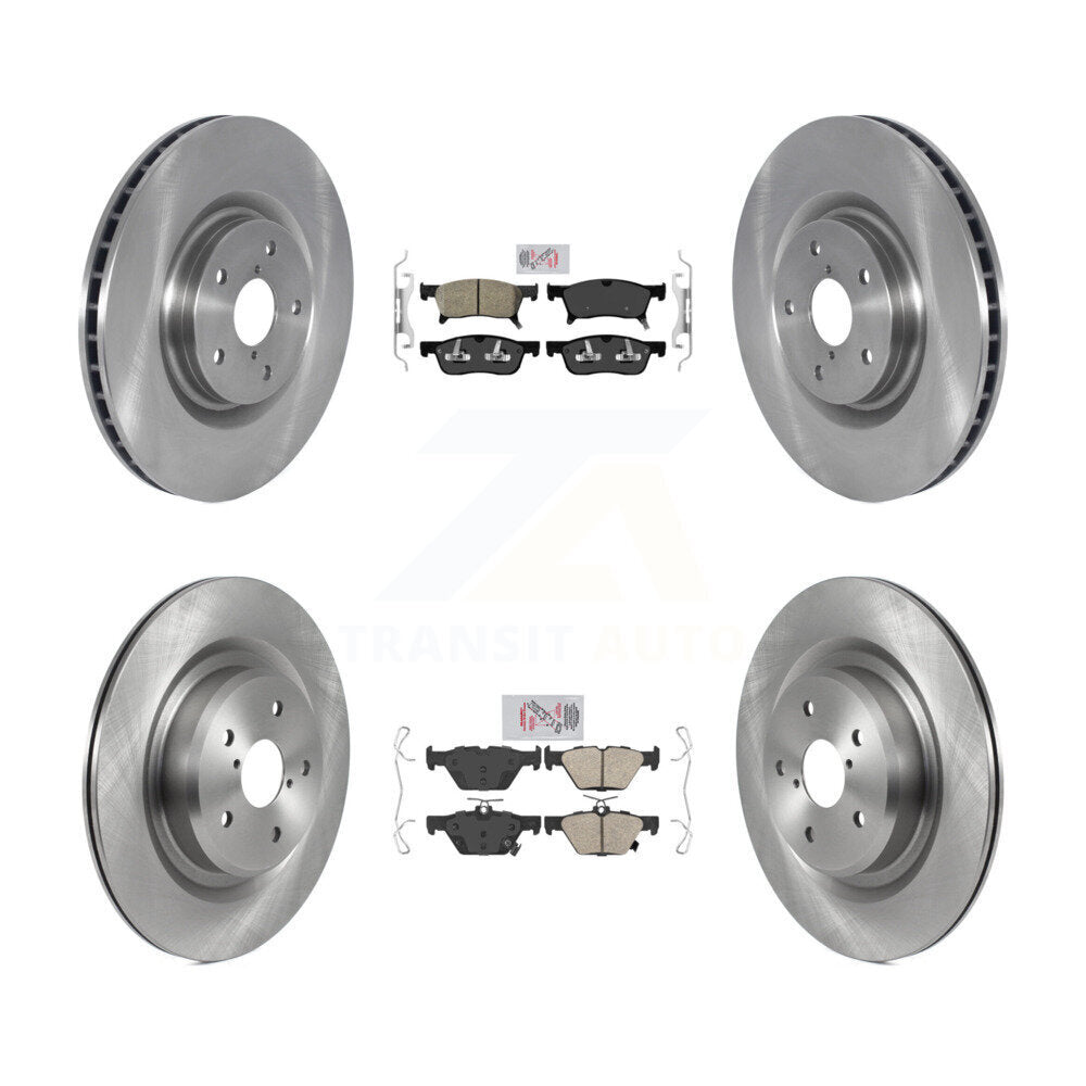 Transit Auto K8A-102848 Disc Brake Kit for 2019-2024 Subaru Ascent - Front and Rear product image