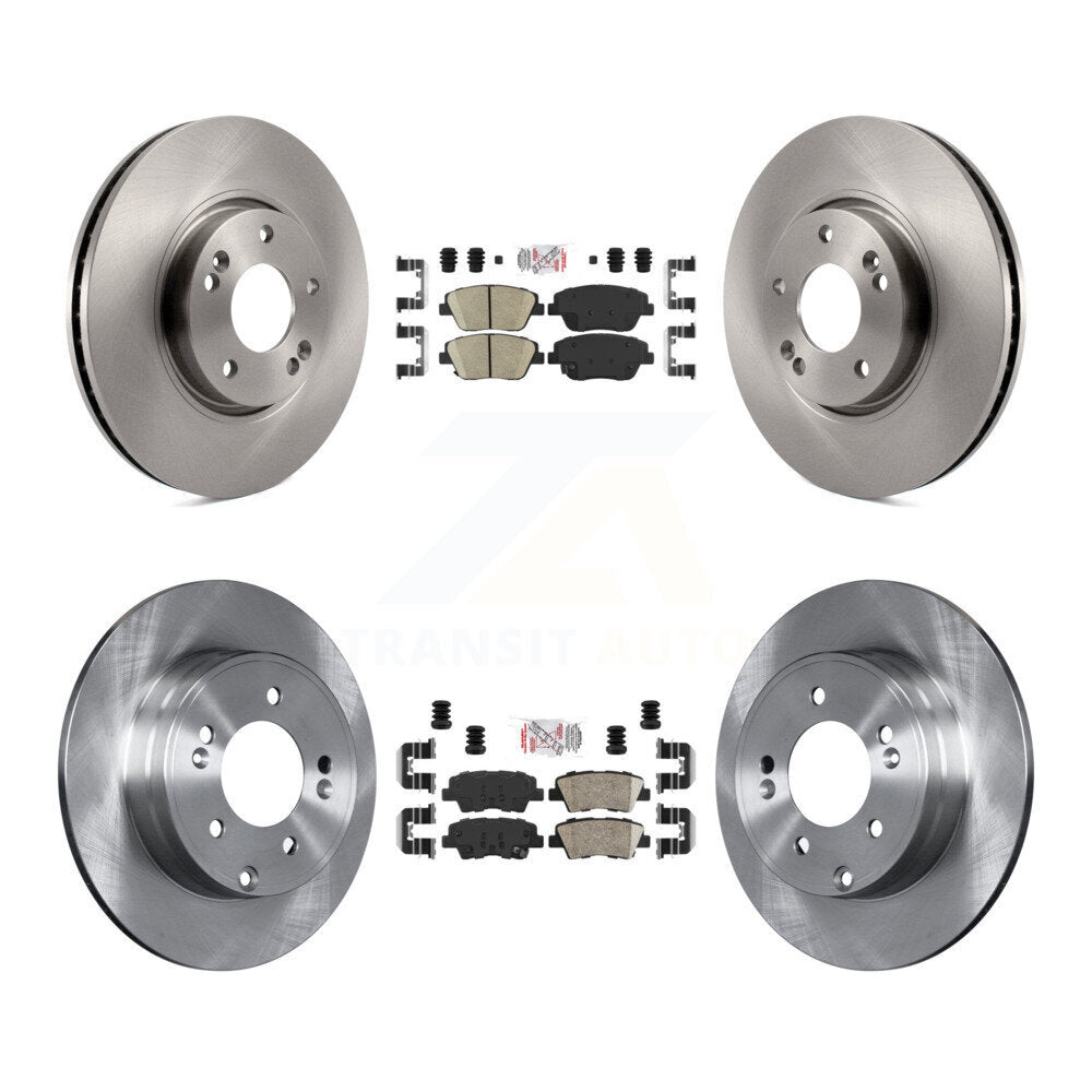 Transit Auto K8A-102864 Disc Brake Kit for 2011-2015 Hyundai Sonata, Kia Optima - Front and Rear product image
