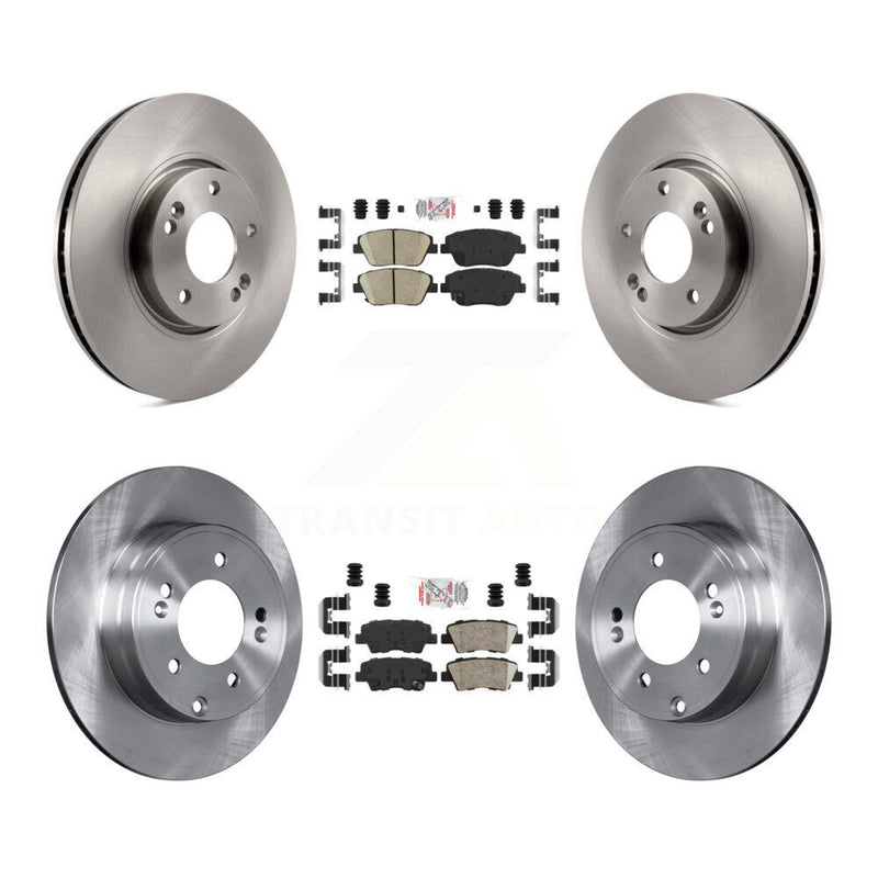 Transit Auto K8A-102864 Disc Brake Kit for 2011-2015 Hyundai Sonata, Kia Optima - Front and Rear product image