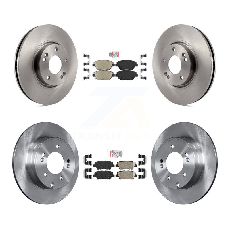 Transit Auto K8A-102865 Disc Brake Kit for 2011-2015 Hyundai Sonata, Kia Optima - Front and Rear product image