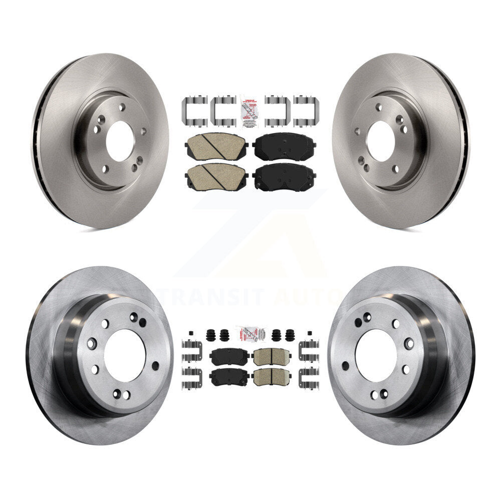 Transit Auto K8A-102876 Disc Brake Kit for 2012-2016 Hyundai Tucson, Kia Sportage - Front and Rear product image