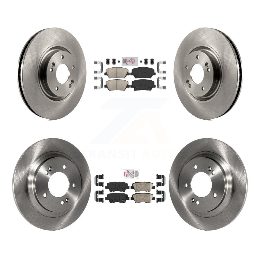 Transit Auto K8A-102881 Disc Brake Kit for 2016-2017 Hyundai Azera - Front and Rear product image