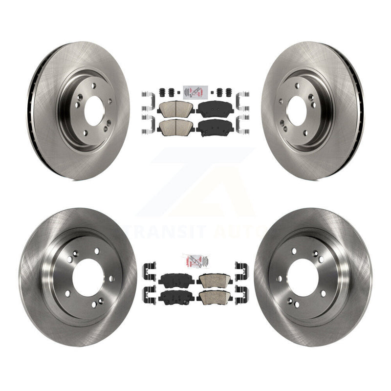Transit Auto K8A-102881 Disc Brake Kit for 2016-2017 Hyundai Azera - Front and Rear product image
