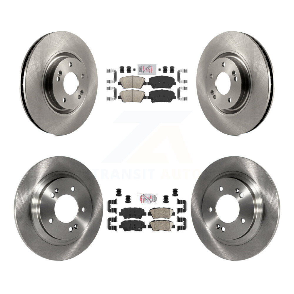 Transit Auto K8A-102882 Disc Brake Kit for 2016-2017 Hyundai Azera - Front and Rear product image
