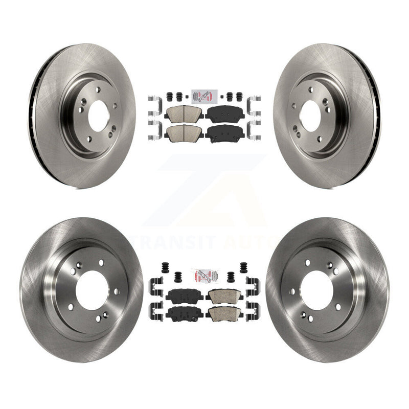 Transit Auto K8A-102882 Disc Brake Kit for 2016-2017 Hyundai Azera - Front and Rear product image