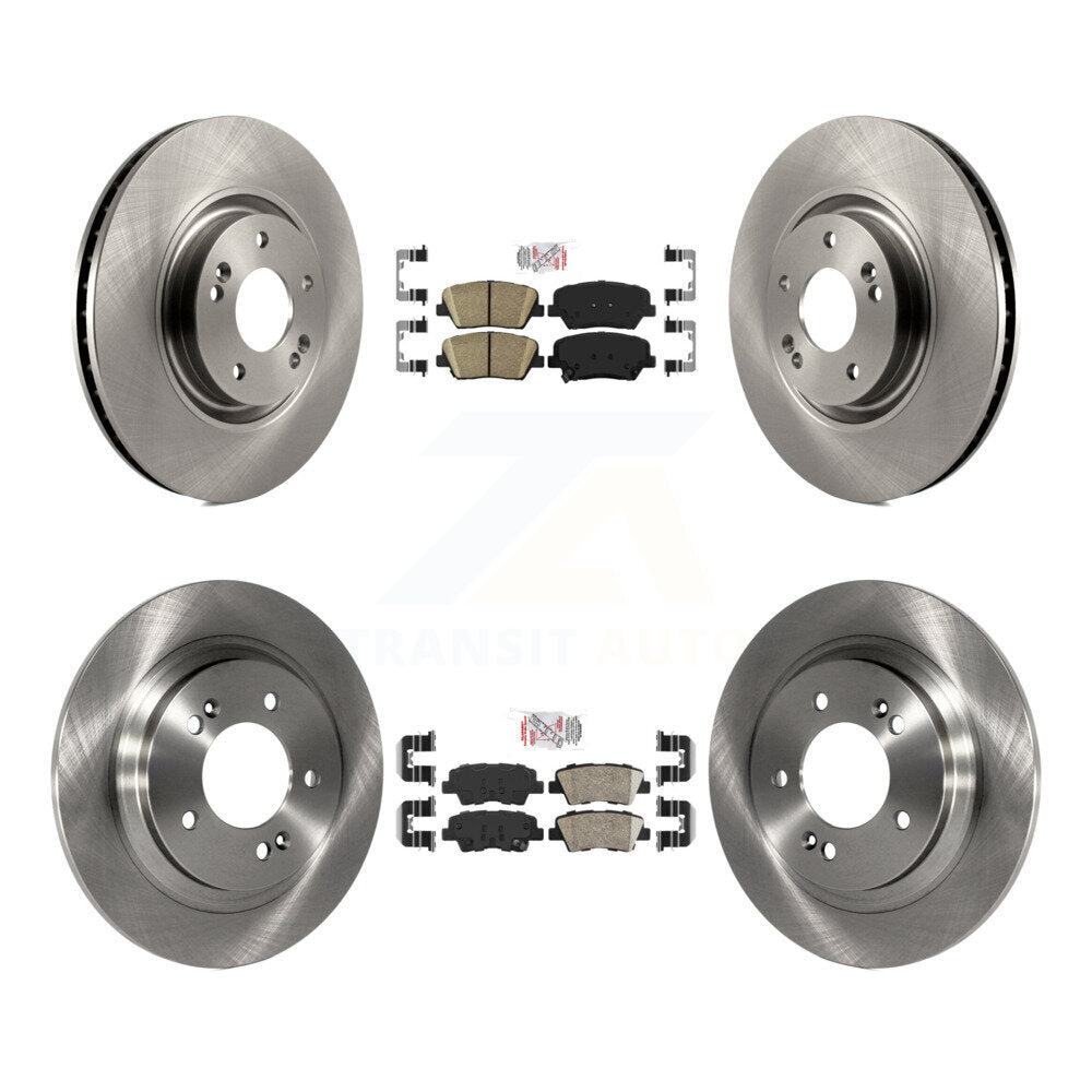 Transit Auto K8A-102883 Disc Brake Kit for 2016-2017 Hyundai Azera - Front and Rear product image