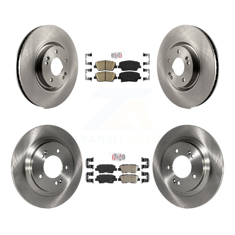 Transit Auto K8A-102883 Disc Brake Kit for 2016-2017 Hyundai Azera - Front and Rear product image