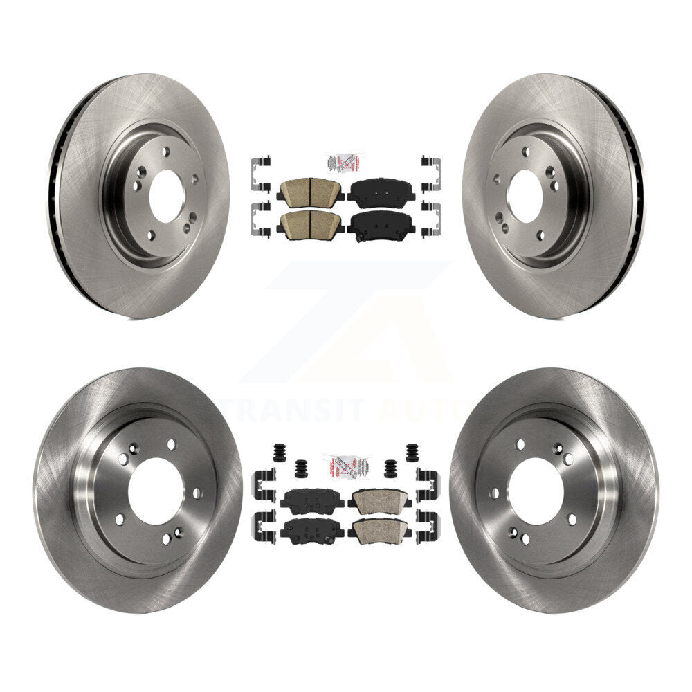 Transit Auto K8A-102884 Disc Brake Kit for 2016-2017 Hyundai Azera - Front and Rear product image