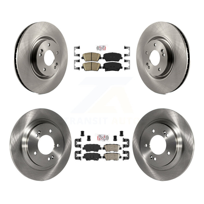 Transit Auto K8A-102884 Disc Brake Kit for 2016-2017 Hyundai Azera - Front and Rear product image