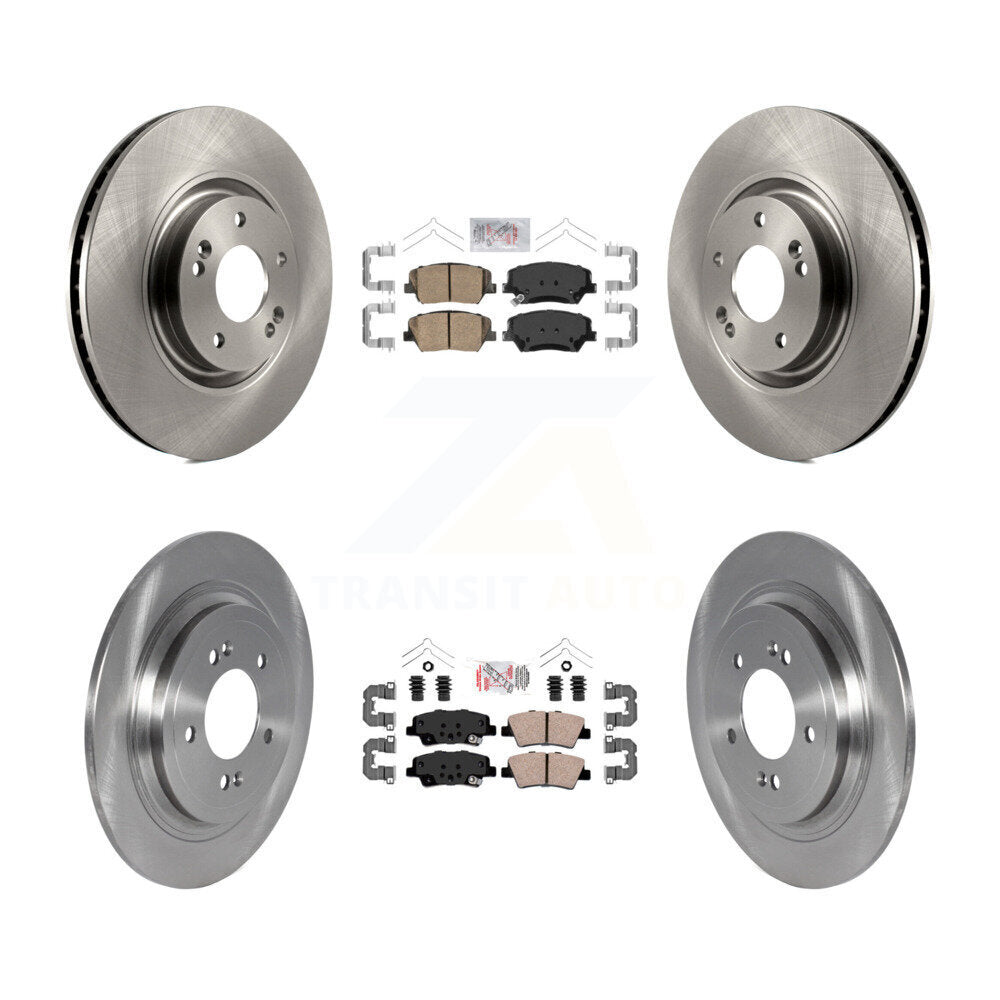 Transit Auto K8A-102886 Disc Brake Kit for 2019-2020 Hyundai Nexo - Front and Rear product image