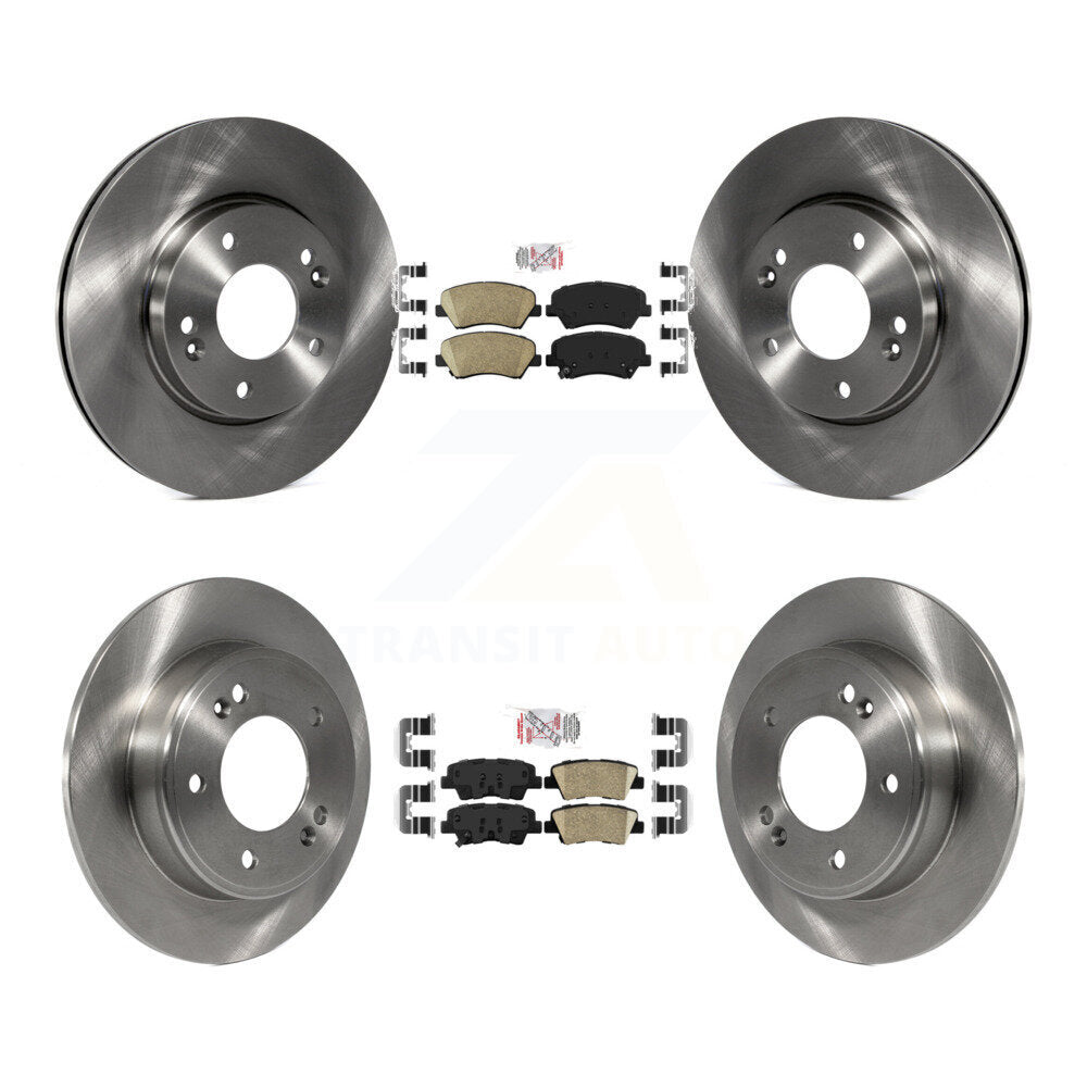 Transit Auto K8A-102887 Disc Brake Kit for 2011-2016 Hyundai Elantra GT, Kia Forte, Kia Forte Koup & more - Front and Rear product image