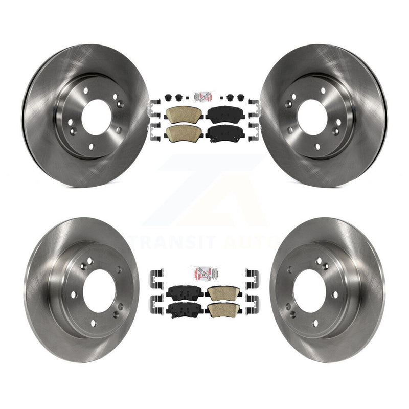 Transit Auto K8A-102889 Disc Brake Kit for 2011-2016 Hyundai Elantra GT, Kia Forte, Kia Forte Koup & more - Front and Rear product image