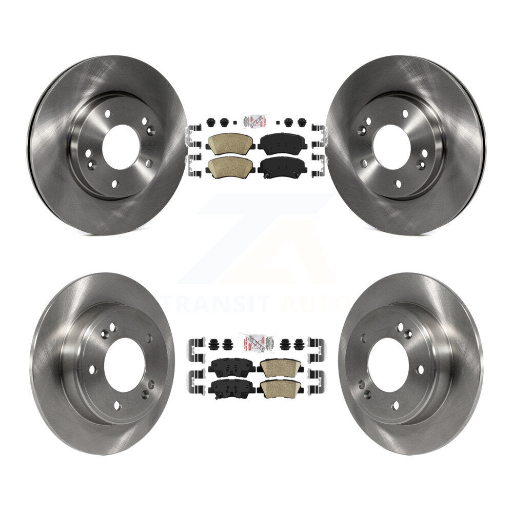 Transit Auto K8A-102890 Disc Brake Kit for 2011-2016 Hyundai Elantra GT, Kia Forte, Kia Forte Koup & more - Front and Rear product image