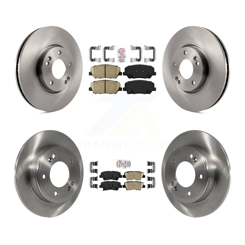 Transit Auto K8A-102891 Disc Brake Kit for 2013-2015 Hyundai Veloster - Front and Rear product image