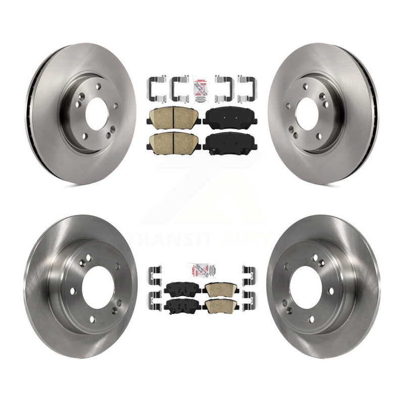 Transit Auto K8A-102891 Disc Brake Kit for 2013-2015 Hyundai Veloster - Front and Rear product image