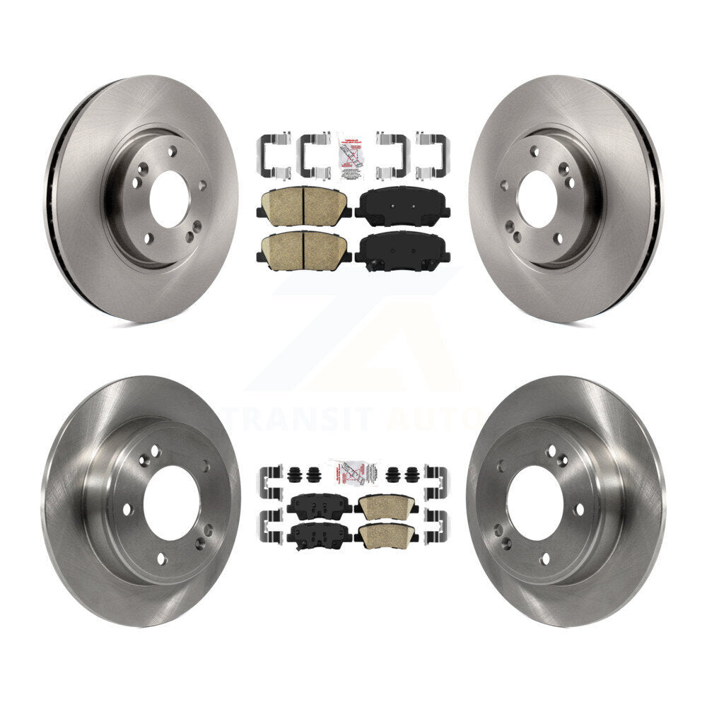 Transit Auto K8A-102892 Disc Brake Kit for 2013-2015 Hyundai Veloster - Front and Rear product image