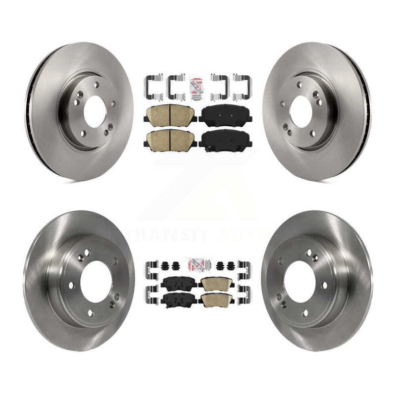 Transit Auto K8A-102892 Disc Brake Kit for 2013-2015 Hyundai Veloster - Front and Rear product image
