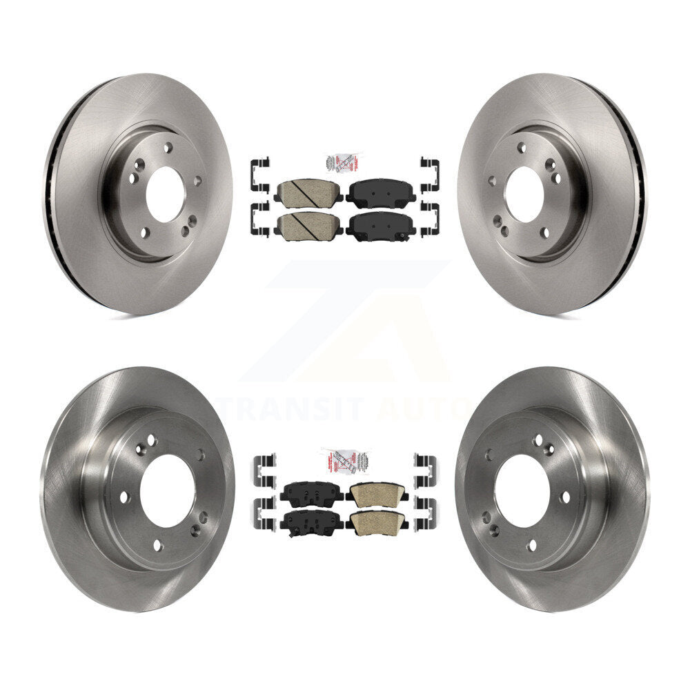 Transit Auto K8A-102893 Disc Brake Kit for 2014-2016 Kia Forte, Kia Forte Koup, Kia Forte5 - Front and Rear product image