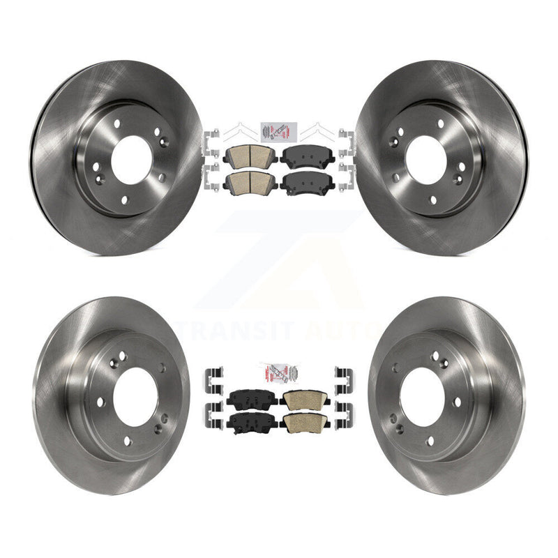 Transit Auto K8A-102904 Disc Brake Kit for 2016-2017 Kia Forte Koup, Hyundai Elantra GT - Front and Rear product image
